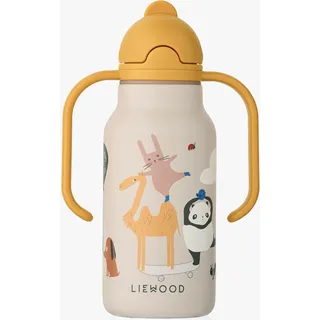 Liewood Kimmie Flasche, 250ml - Around the world, sandy