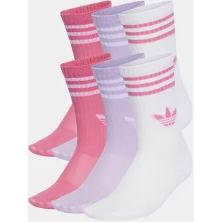 adidas 6 PACK - 3-Stripes CREW Socks multicolor 28-30