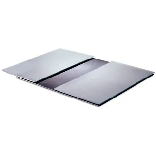 Zeller Present Herd-Abdeckplatte, Glas, (2er-set, bestehend aus 2 Herdabdeckplatten)