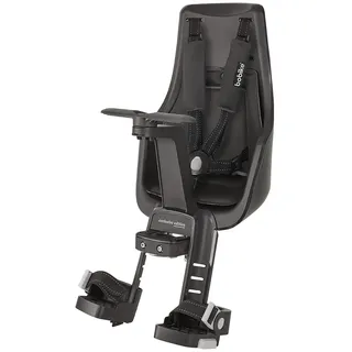 Bobike Fahrradsitz "Exclusive Mini" in Schwarz