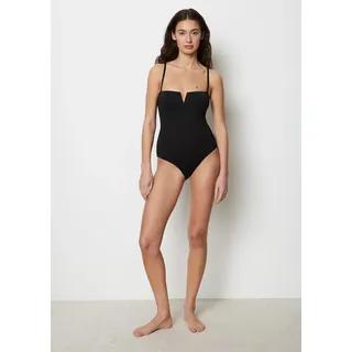Marc O'Polo Badeanzug Essentials Swim schwarz S
