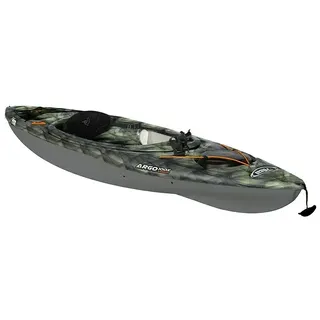 Pelican Kajak Argo 100 X Angler  (L x B x H: 304,8 x 71,12 x 35,56 cm, Tragkraft: 124,74 kg, Geeignet für: 1 Person, Dampfschwarz/Limette)