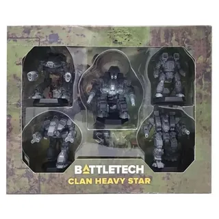 Catalyst Game Labs BattleTech: Clan Heavy Star - Miniature Game
