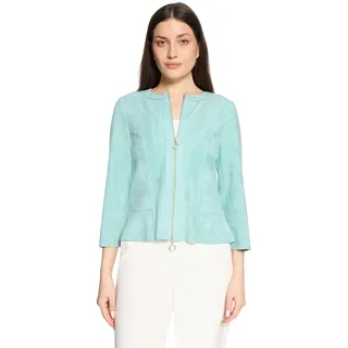 Betty Barclay Blazer-Jacke mit Reißverschluss aqua 42
