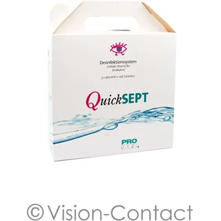 QuickSEPT 3 x 360ml 1 x 108 Tabletten Pflegemittel Peroxidlösung von Prologis