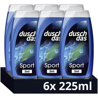 Duschdas Sport 3in1 6 x 225 ml