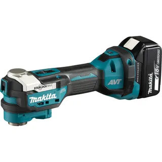 Makita DTM52T1JX2 inkl. 1 x 5,0 Ah + Zubehör 44-tlg. + Makpac Gr. 3