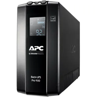 APC Back UPS Pro 900VA, 6x C13, AVR, Display, Überspannungsschutz