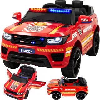 SIMRON Feuerwehrauto Kinderauto rot (unbekannt)