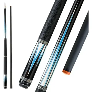 KONLLEN Carbon Fiber Pool Queue mit geringer Ablenkung, handgefertigte Einlage Billard Queue - Ultra-Glatte, professionelle Billard-Queue-Stöcke für Erwachsene