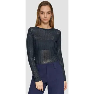 QS T-Shirt in 5872_tiefblau | L