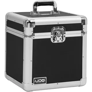 UDG Ultimate Record Case 80 – Leichtes Aluminium-Flightcase für 12"-Vinyl – Silber (U93017SL)
