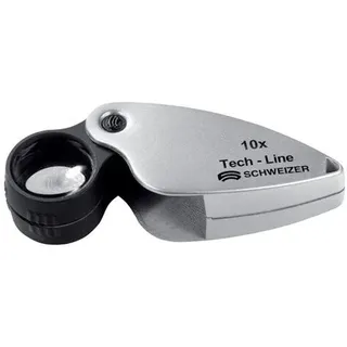 Schweizer Einschlaglupe Tech-Line Vergr. 6x Linsen-D.22,8mm