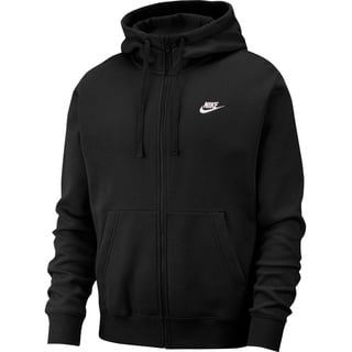 Nike Sportswear Club Fleece Herren-Hoodie Black/Black/White L