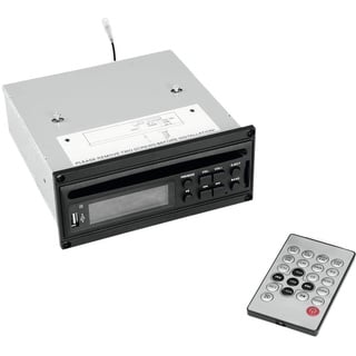 OMNITRONIC MOM-10BT4 CD-Player mit USB & SD | CD-/MP3-Player-Einbaumodul mit SD-Kartensteckplatz und USB-Anschluss