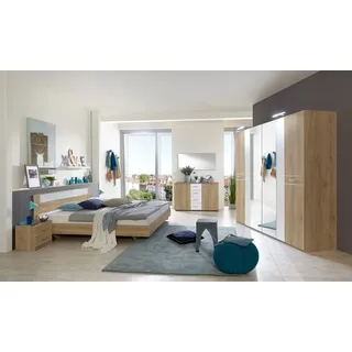 WIMEX Petra/Pamela, (Set, 4 St.), Schlafzimmermöbel-Sets, 93035011-0 braun