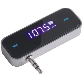 Mini Drahtlos FM Transmitter Sender UKW Handy Wireless Auto AUX-Adapter mit Integriertem Aux Port Auto Radio Audio Transmitter Empfänger Handy Autoradio Transmitter