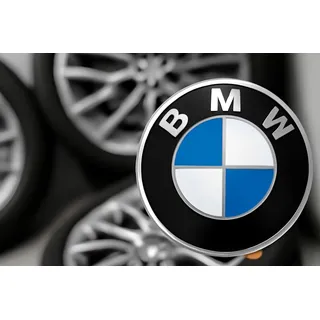 BMW 4X ORIGINAL 3er Felgenaufkleber Aufkleber Emblem Ø 45mm selbstklebend M Einkaufschip
