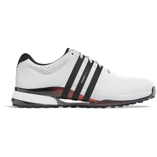 adidas Golfschuhe Herren Tour360 Spikeless, weiß/schwarz/rot