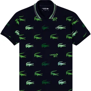 LACOSTE Golf Polo navygrün - XS