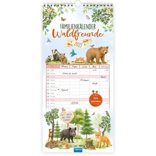 Trötsch Verlag Familienkalender Waldfreunde 2027 Wandkalender