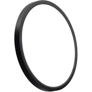 Laiyidia LED Deckenleuchte Flach, 24W 2880LM, 5CCT 2700K-6500K, Rund Ultra Dünne (1.7cm) Deckenlampe für Schlafzimmer,Küche,Wohnzimmer,Flur,Garderobe,Abstellraum,Keller, Schwarz