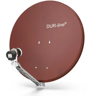 Dur-Line Select 1 Teilnehmer Set - Qualitäts-Alu-Satelliten-Komplettanlage - Sel...