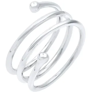 Elli Ring Damen Spirale Wickelring in 925 Sterling Silber