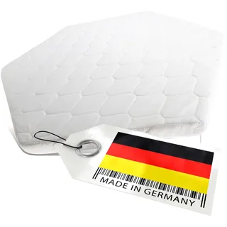 Baby Laufgittermatratze Bäri | Baby Matratze Laufgitter 120x105cm, Dicke 6 cm | 6-eckige Laufstallmatratze Microfaser-Bezug abnehmbar & waschbar | Hochwertige Kaltschaumstoffmatratze