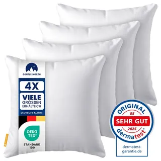 Gentle North Kissenbezug 40 x 40 cm Weiss