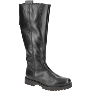 Gabor Comfort Reiterstiefel in schwarz | Gr.: 40,5