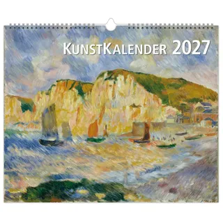 LINGEN Kunstkalender Berühmte Meisterwerke der klassischen Moderne Wandkalender 2027 groß