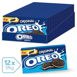 Oreo Doppel Kakaokekse Original 12 x 176 g (2,11 kg)