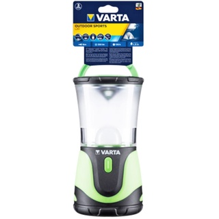 Varta LED-Laterne Outdoor Sports Lantern 3D grün schwarz