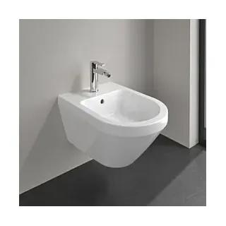 Villeroy & Boch V&B Wand-Bidet Architectura 37x53cm, wandhängend, weiß