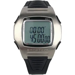Stoptec Schiedsrichteruhr RW-100 | Referee Watch | 1-99 Minuten Spielzeit | Spielzeit-Unterbrechung | Uhr Modus & Alarm | Stoppfunktion | 10 Memory