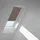 VELUX manuell RFL PK10 4167SWL GGU Manuell VELUX weiße Schiene