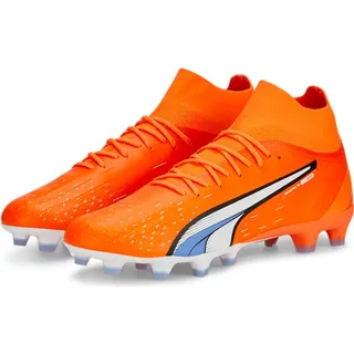 Herren Ultra Orange-Puma White-Blue Glimmer 44