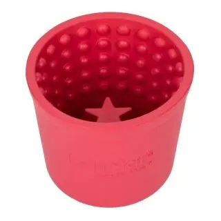 Lickimat Snoozip Yoggie Pot pink