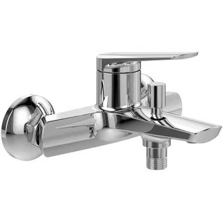 Villeroy & Boch Oasis Badewannenarmatur Aufputz, Umstellung, Rückflussschutz Chrom