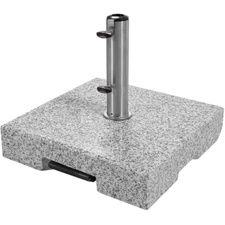 Doppler Schirmständer Granit 70 kg Grau