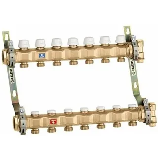 Vormontierter Verteiler Mit 13 Abgängen Caleffi 6637o5  13