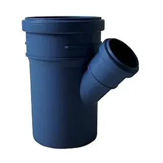 Abflussrohr Abzweiger reduziert 45° DN 100/50, schallisoliert