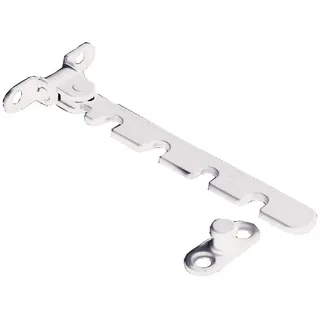 Siegenia Fensterfeststeller 4 Spalteinstellungen 0,0 x 0,0 cm Braun/Grau