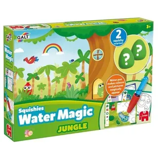 jumbo group Jumbo 1110100425 - Squishies Water Magic Jungle, Dschungel Wasser-Malbuchset