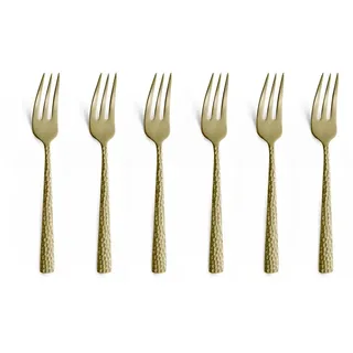 Amefa FELICITY Kuchengabel Set, Edelstahl 18/0, 6-teilig
