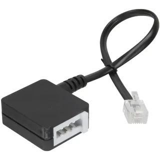 InLine TAE Adapterkabel, RJ11 Stecker auf TAE-N Buchse