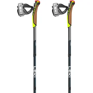 Leki Traveller Fx One Carbon Stöcke - Grey / Navy Blue - 130 cm