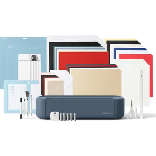 Cricut Maker™ 5 Deluxe Bundle + digitale Inhalte, intelligente Schneidemaschine. Enthält Materialien für 100 Projekte + zusätzliche digitale Bonusinhalte.