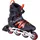 Freedom Inlineskates schwarz/orange 14
